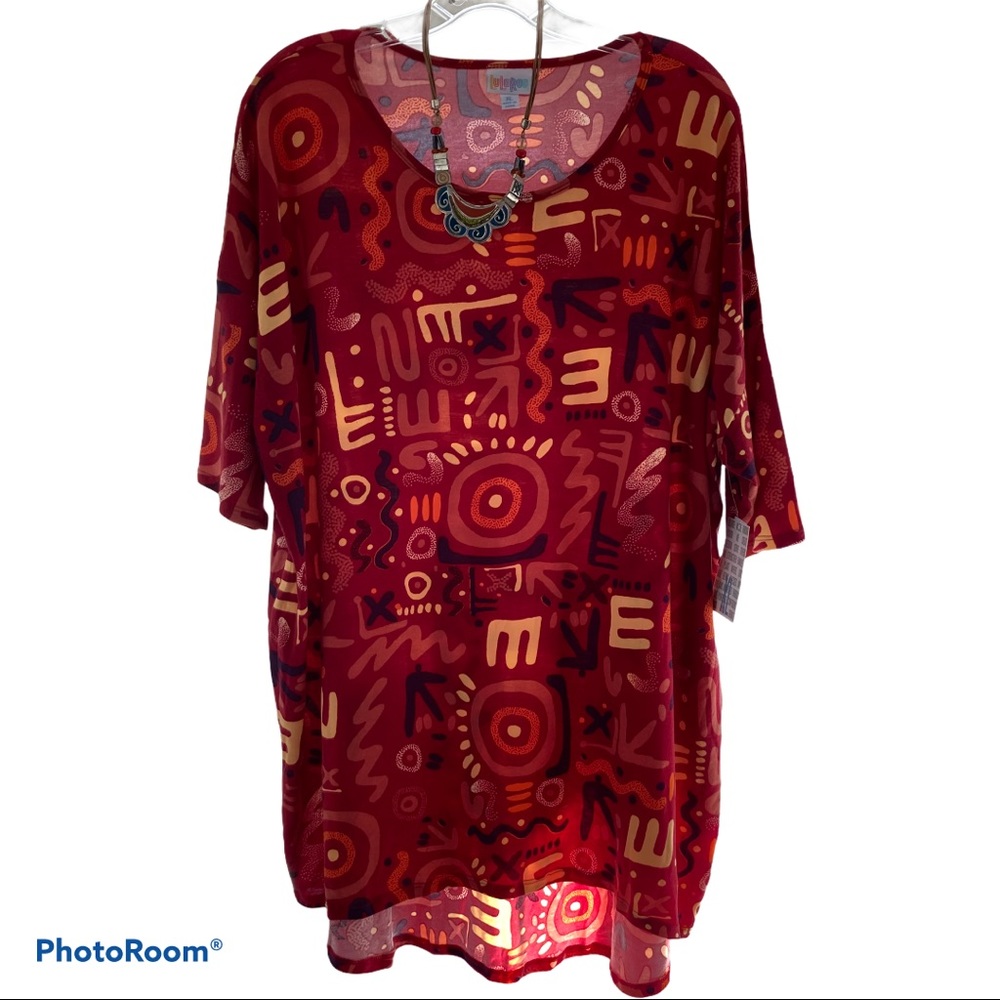 XL LuLaRoe Doodle Irma Top
